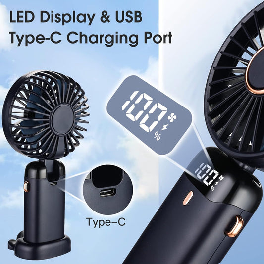 USB Mini Rechargeable Handheld Fan
